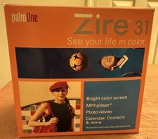 PalmOne Zire 31 Handheld PDA w/ Disc,   Instructions AC adapter READ Discription