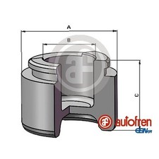 1x ORIGINAL® Autofren Seinsa Kolben, Bremssattel Vorne, Hinten für VW KAEFER