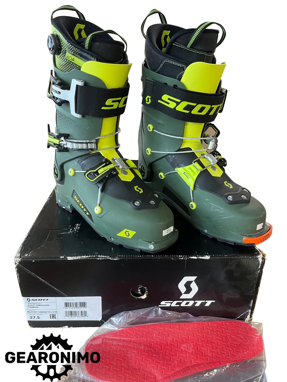 SALOMON Scarpone da sci Scott Freeguide in carbonio