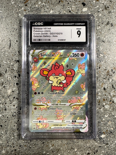 Simisear VSTAR graded CGC 9 for sale on eBay