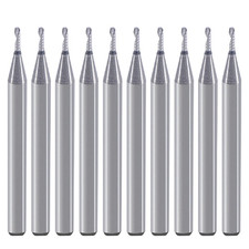 Hozly 1/8 Inch Shanksingle Flute O Flute Up Cut Spiral Router Bits End Mill