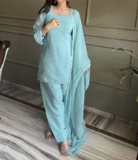 Woman Elegant Shalwar Kameez Suit Pakistani Indian