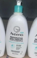 1x  Calm + Restore Daily Body Wash For Sensitive Skin 18 Oz By Aveeno