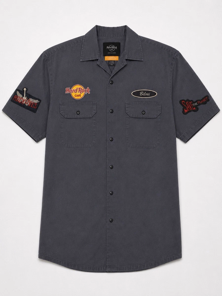 Hard Rock Cafe Casual Button-Down Shirts for Men for sale | eBay