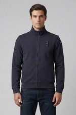 BLAUER FELPA CITY NEW 1239-6804 CON ZIP BLU 888