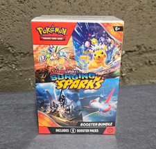Pokemon Surging Sparks Booster Bundle Box Factory Sealed! 6 Packs!🔥🔥🔥
