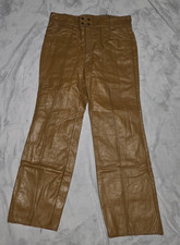 Vintage NOS Brooks Leather Sportswear racing Pants Size 38 Motorcycle cafe racer