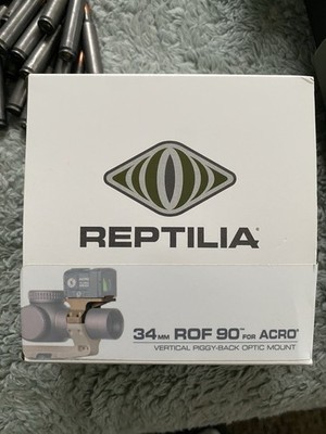Reptilia 34mm ROF-90 FDE Anodized Mount for Aimpoint ACRO/ Steiner MPS 100-184