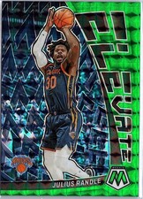 2022-23 Panini Mosaic #8 Julius Randle Elevate Mosaic Green