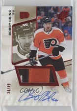 2022-23 SPx Rookies Auto Patch 34/49 Bobby Brink #114 Patch Auto 17l3