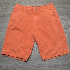 Carbon 2 Cobalt Shorts Cargo Rugged Pockets Mens 34 Orange Canvas Utility Hiking