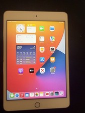 Apple iPad Mini 4th Gen 7.9" 16GB Wi-Fi Gold A1538 Tablet - Working Great