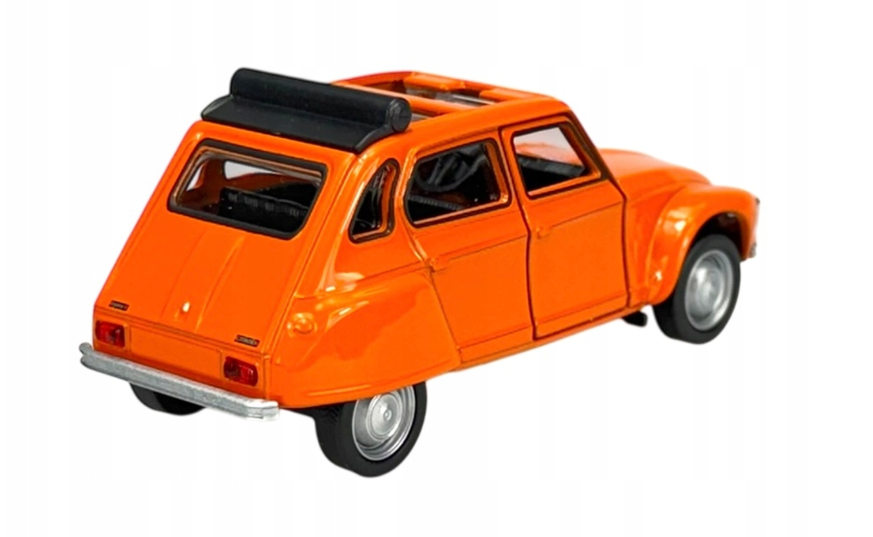 Citroën Dyane Miniature – Voiture Jouet Welly 1:60 En Métal Moulé, 7 Cm, Parfaite Pour Les Collectionneurs