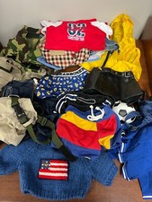 Build a Bear Clothing Lot - Cheerleader, Camo, Fishing etc
