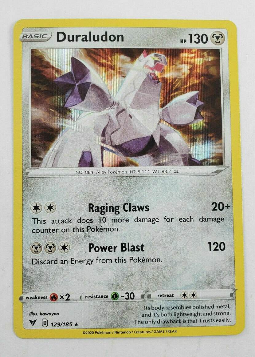 Pokemon - Duraludon - 129/185 - Holo Rare - Vivid Voltage