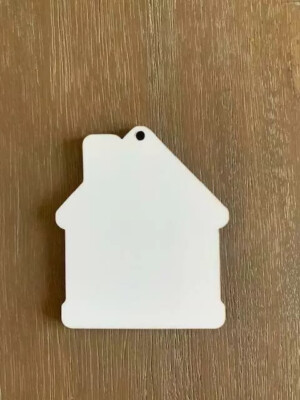 MDF Sublimation Blank - House Shape - Single Sided