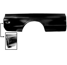 1968~1972 Chevy Truck Bedside Panel Fleet Side 8' Left w/Brace & Inner Fender