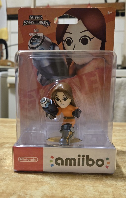 Mii Gunner Super Smash Bros Series Amiibo Switch Brand New USA