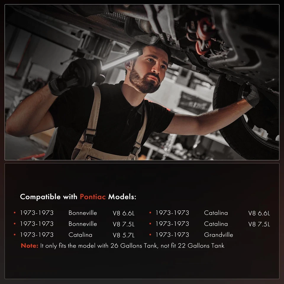 New 1x Fuel Tank for Pontiac Bonneville Catalina 1973-1973 with 26 Gallons Tank - Image 3 of 4