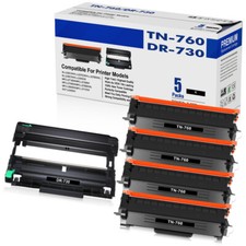 TN760 Toner DR730 Drum Replacement for Brother MFC-L2710DW L2395DW HL-L2390DW
