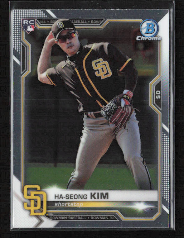 2021 Bowman Chrome #97 Ha-Seong Kim RC San Diego Padres