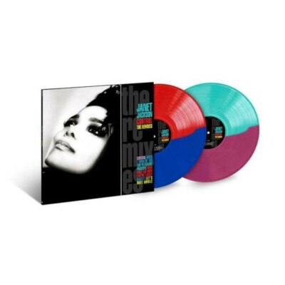 Janet Jackson Control The Remixes 2 LP Limited Colored Vinyl New Sealed