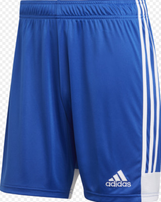 blue adidas soccer shorts