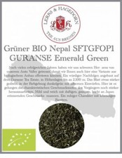 Thé Vert Bio Népal SFTGFOP1 Guranse Émeraude 1kg