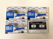 Zenith HR60 Cassette Tapes ALG1322 Cassette Head Cleaner