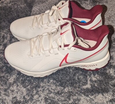 Nike React Infinity Pro Golf (Wide) Sail Fusion Red Men display picture 1