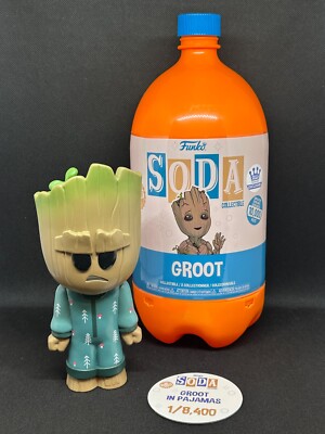Groot Funko Soda 3 Liter Marvel Funko Shop Exclusive COMMON Vinyl Figure /8400