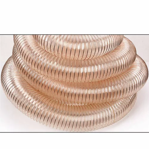 Flexible Exhaust Pipe Vent Hose Dust Collection Ducting Ventilation CNC 120mm PU - Picture 1 of 19