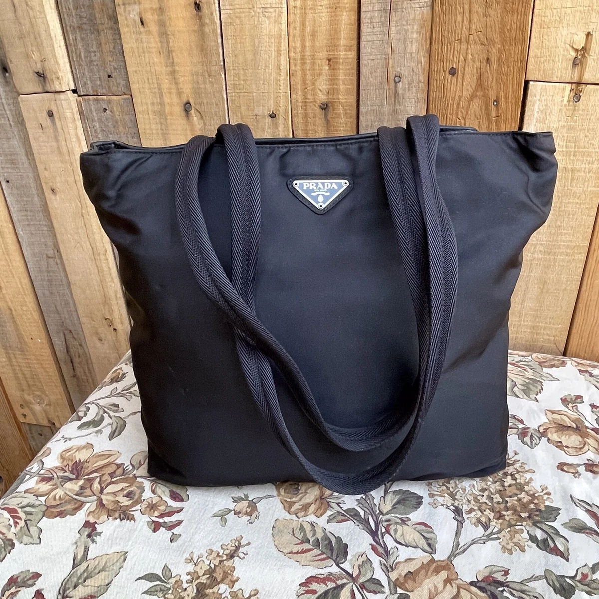 Prada Tessuto Large Tote with Strap