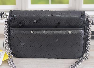 NEW Marc Jacobs J MARC $375 Sequin Mini 3 Way Crossbody Purse Bag