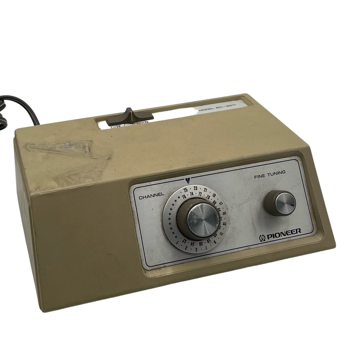 Vintage BC-33-11 Pioneer Set Top TV Converter FAST SHIPPING FOR