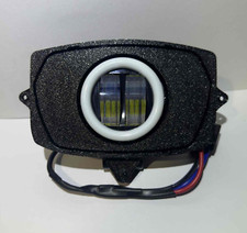 FARO FANALE LED V - FACE VFACE ANGEL EYE BIANCO CON H4 LUCE