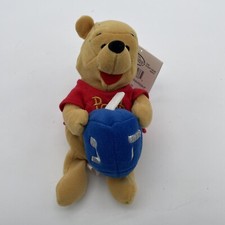 WINNIE THE POOH HANUKKAH POOH w Dreidel 8" BEANIE DISNEY STORE EXCLUSIVE