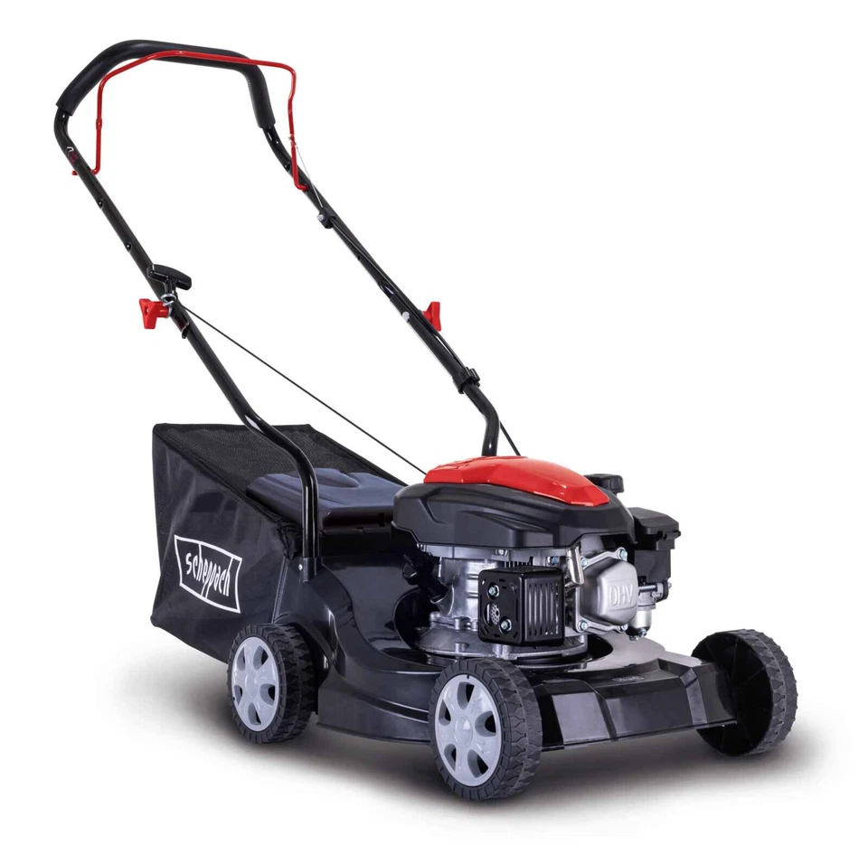 Scheppach Benzin Rasenmäher PML40-132P  2in1 3,3PS Breite 40cm Mäher