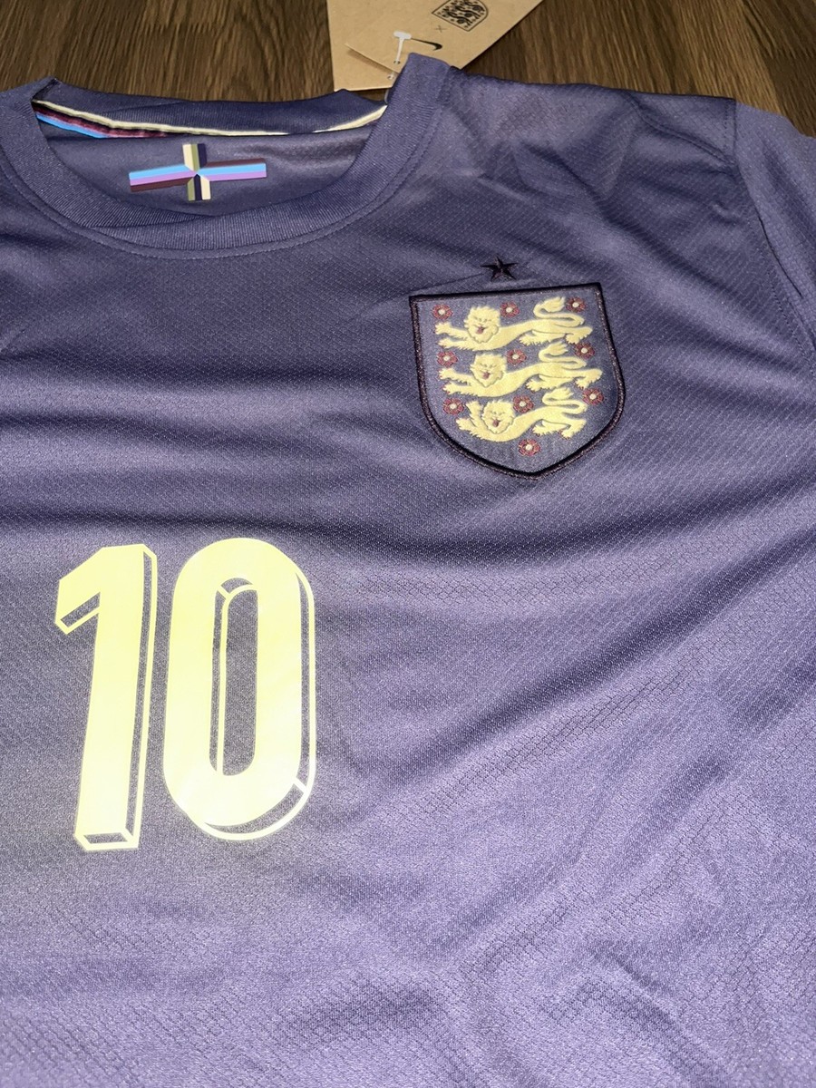 Jude Bellingham #10 England EUROS 2024 Away Jersey Size X-LARGE