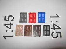 4 Paletten passend Spur 0 / 1:45 / DIY Diorama pripa-modellbau 1:43 / 1:44