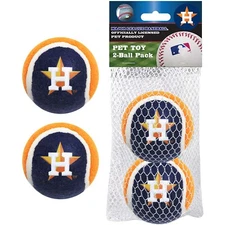 Pets First MLB Tennis Balls for Dogs & Cats Durable Dog Toy with Team Logo