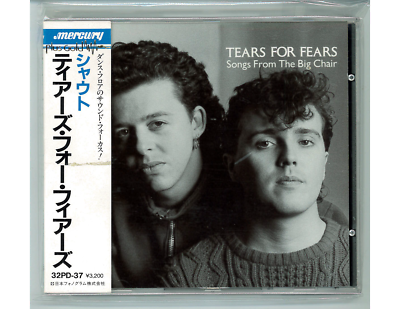 TEARS FOR FEARS Songs From The Big Chair JAPAN CD 32PD-37 OBI