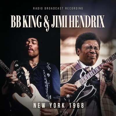 BB KING & JIMMY HENDRIX  New York 1968  Radio Broadcast CD  NEU & OVP 02.02.2024