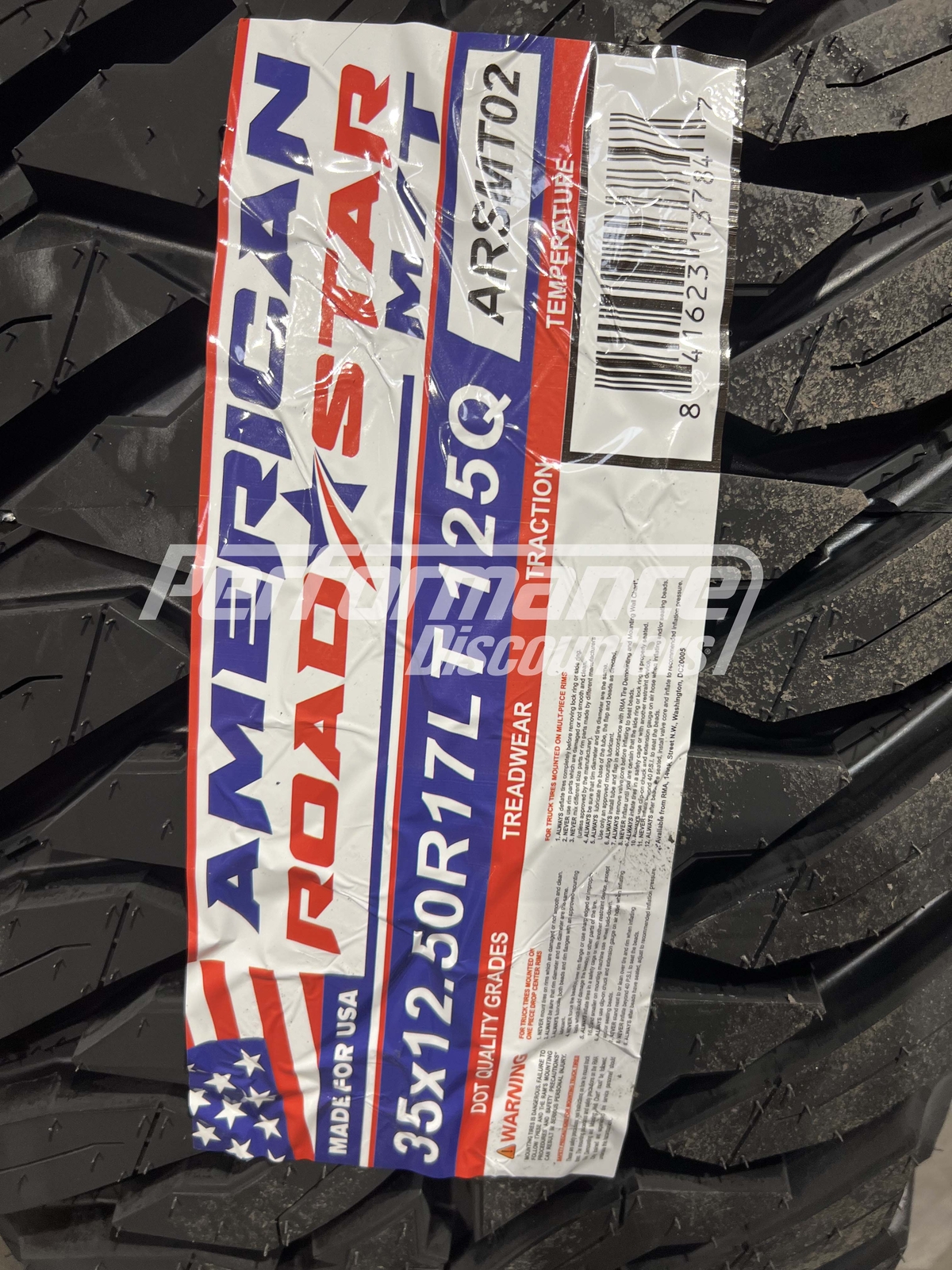4 New American Roadstar M/T Tires 35X12.50R17 125Q LRE 35 12.50 17 3512.5017 eBay