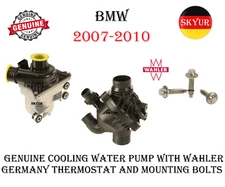 BMW E70 X5 3.0si 30i Electric Water Pump Assembly With Thermostat & Bolts kit