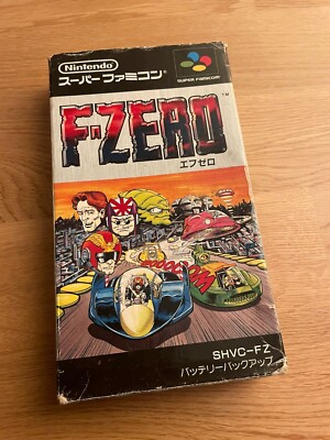 F-Zero Nintendo Super Famicom SFC Japan NTSC