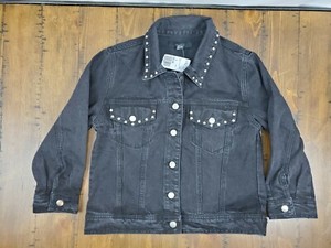 black denim jacket size 4