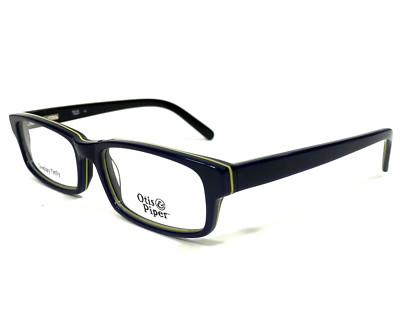 Otis Piper Kinder-Brillenfassung OP4001 401 MACAW Navy Blau Gelb 48-15-130