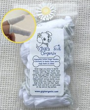 Gigi's Organix Disposable Finger Hoodies Cots , 50/Pack, to Brush Dog'sTeeth