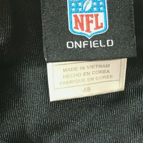 NFL Reebok 48 New Orleans Saints # 9 Drew Brees Sewn Jersey BLACK Adult Sz 48 - Picture 6 of 6